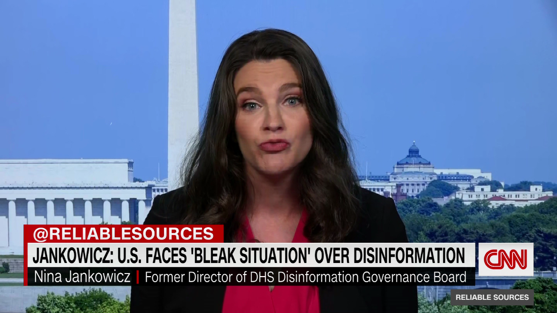 Jankowicz: Disinformation ‘is a democratic problem’ – CNN Video