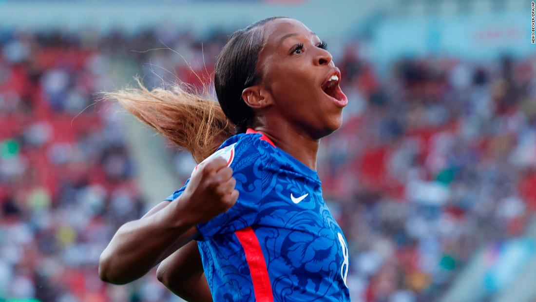 Women’s Euro 2022: Grace Geyoro’s hat-trick leads France to a 5-1 victory over Italy