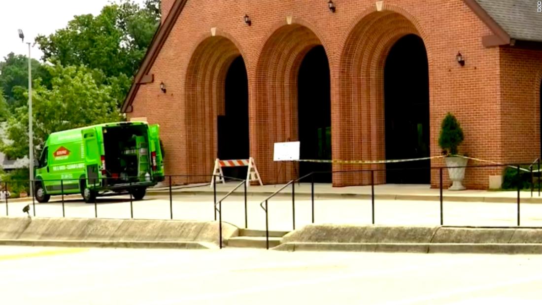 Authorities investigate vandalism and possible arson at churches near Washington, DC
