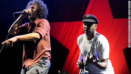 Rage Against the Machine called to &#39;abort the Supreme Court&#39; at their first concert in 11 years