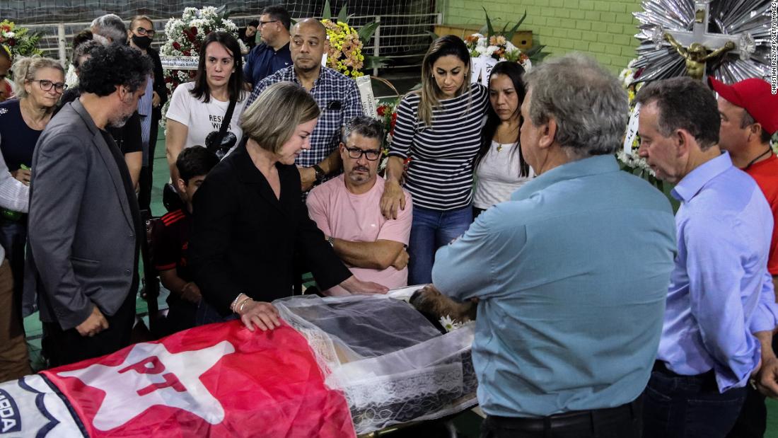 Opposition party official killed at his birthday party in Brazil