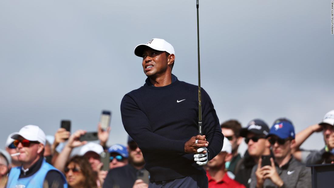 The Open: Tiger Woods feeling 'a lot stronger' but accepting of his limited schedule future