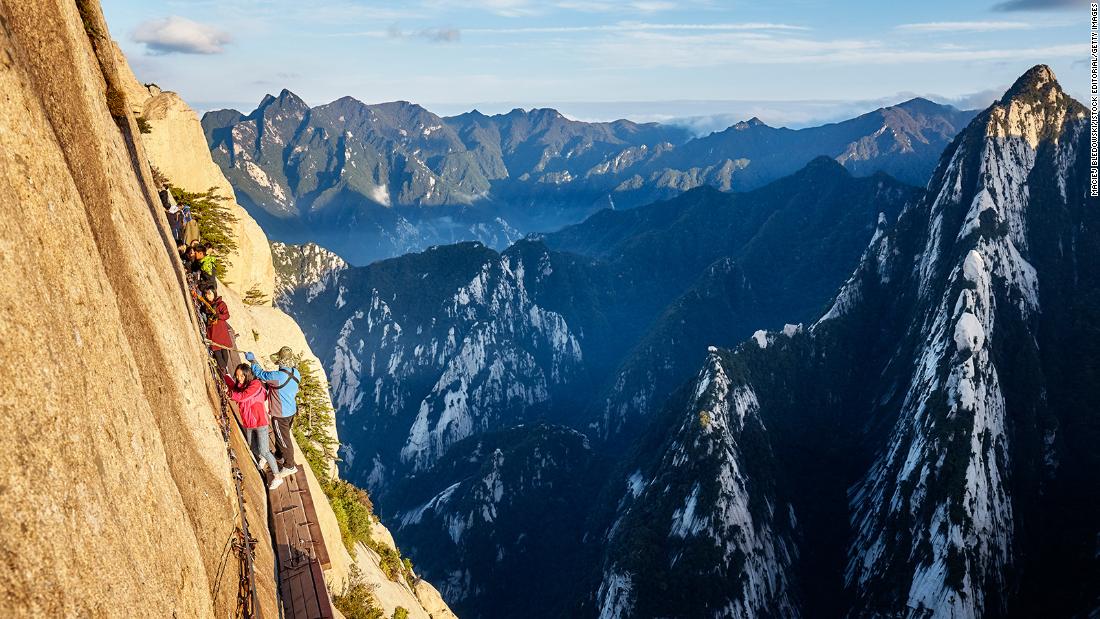 11 Of The World S Most Dangerous Hiking Trails Photos CNN Travel   220712141119 03 Worlds Dangerous Hiking Trails Huashan Super Tease 