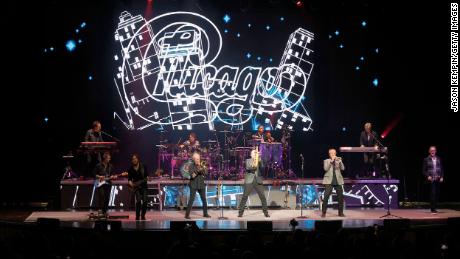 Chicago performs at The Grand Ole Opry on December 15, 2021, in Nashville, Tennessee. 