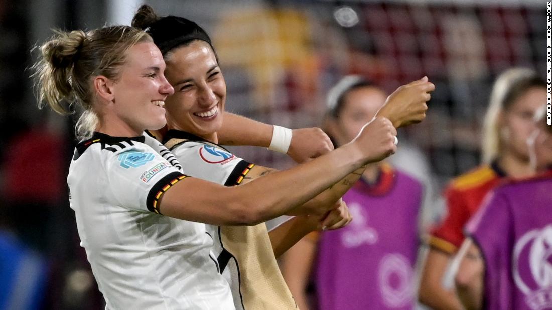 Women's Euro 2022: Eight-time champion Germany through to quarterfinals with 2-0 victory over Spain