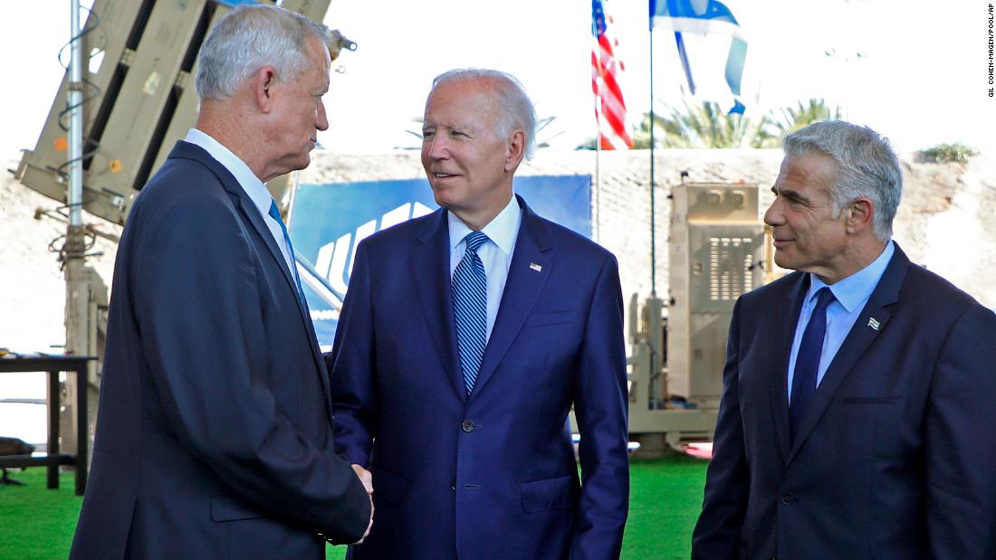 Biden to sign joint declaration with Israel’s Lapid to expand security ties and counter Iran