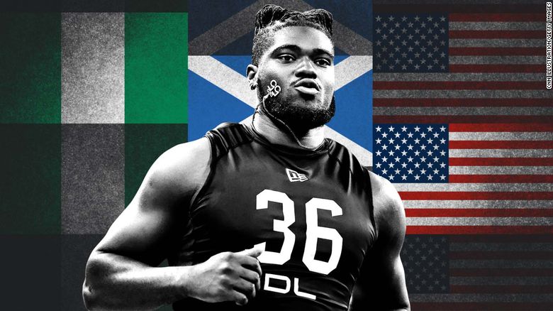 David Ojabo: From Nigeria to Aberdeenshire to second round NFL draft pick