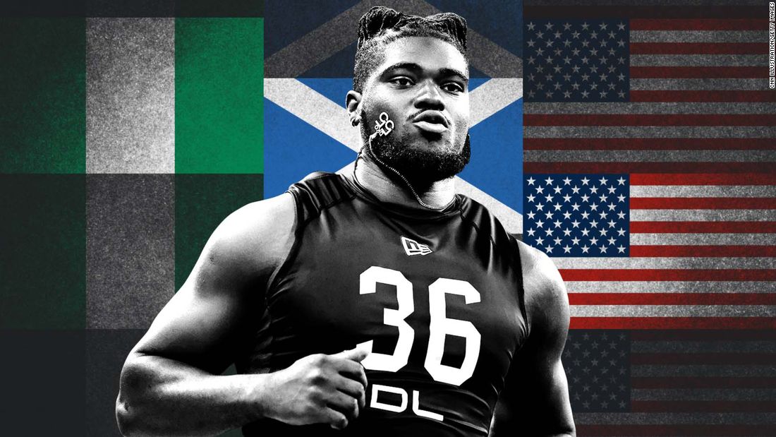 From Nigeria to Aberdeenshire to second round NFL draft pick