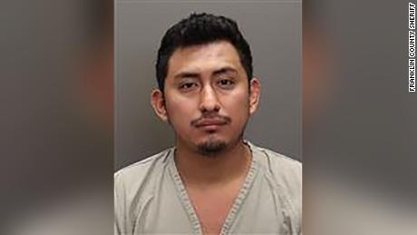 Gerson Fuentes, 27, was arrested on Tuesday.