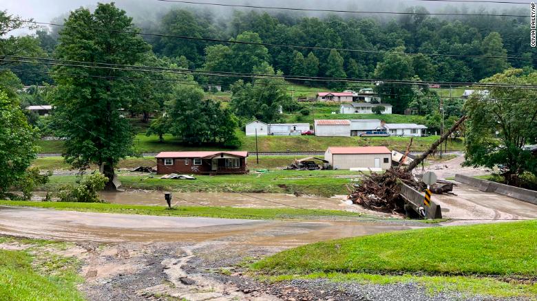 Search efforts are underway in Virginia as more than 40 people are unaccounted for after severe flooding