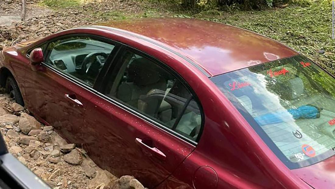 A woman was worried about her mother as heavy rain and floods hit parts of Virginia. A Facebook post helped find her