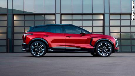 Hertz&#39;s planned purchase of electric vehicles from GM would include vehicles like the Chevrolet Blazer EV.
