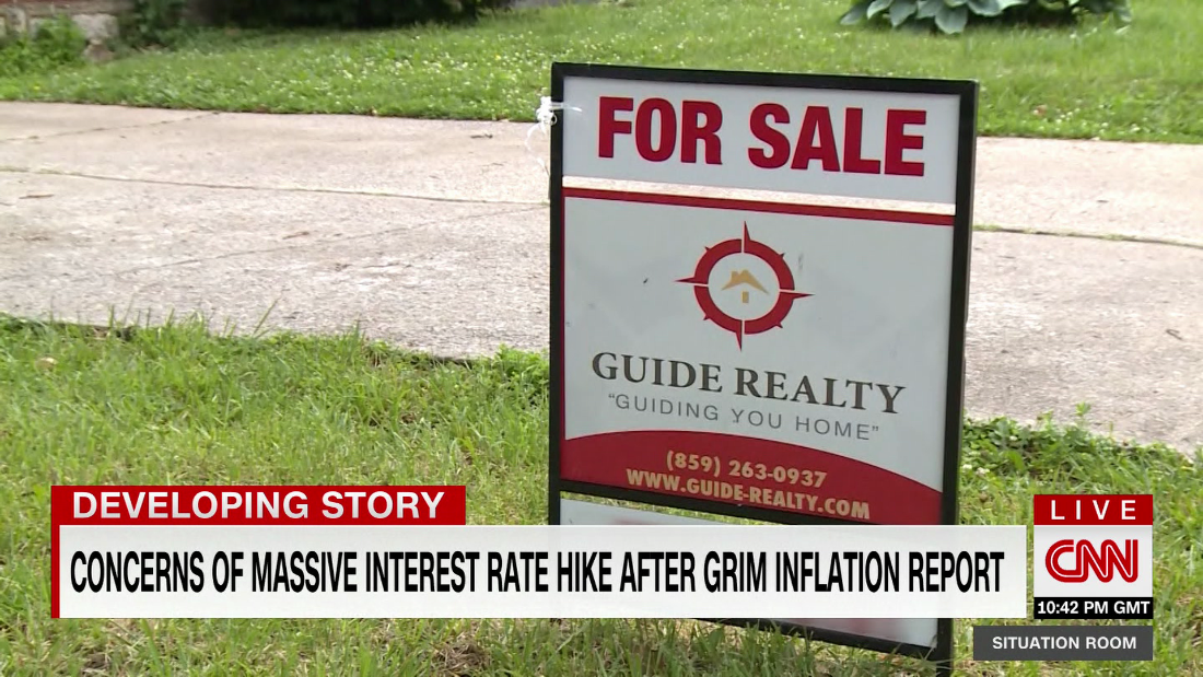 Rising mortgage rates squeeze homebuyers – CNN Video