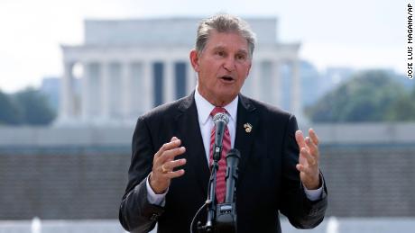 Manchin won't support climate or tax provisions in Democrats' economic bill 