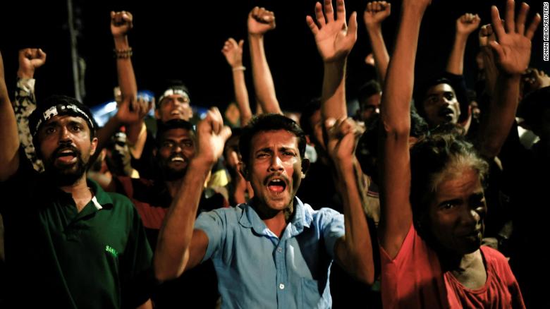Sri Lankans jubilant as President Rajapaksa’s resignation is made official