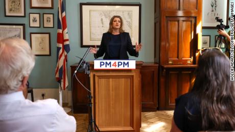 Penny Mordaunt has come under fire for walking back on her statement that &quot;trans women are womem.&quot;