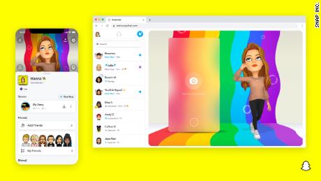 Snapchat lance une version Web de la plate-forme qui permet aux utilisateurs d'envoyer des photos, de discuter et d'appeler vidéo à partir d'un ordinateur.