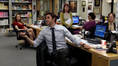 A scene from &quot;The Office,&quot; which originally aired from 2005 - 2013.