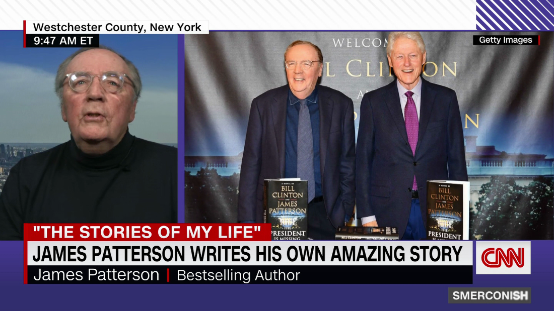 James Patterson finally tells his own amazing story – CNN Video