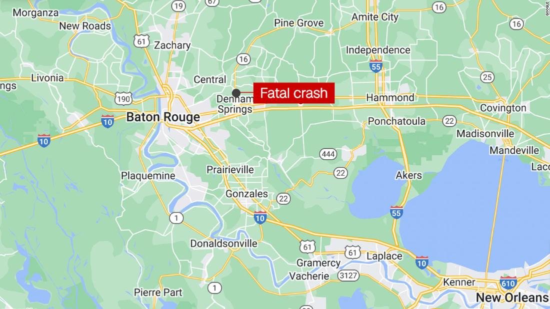 Stopped driver dies after a crash involving a deputy responding to a call in Louisiana