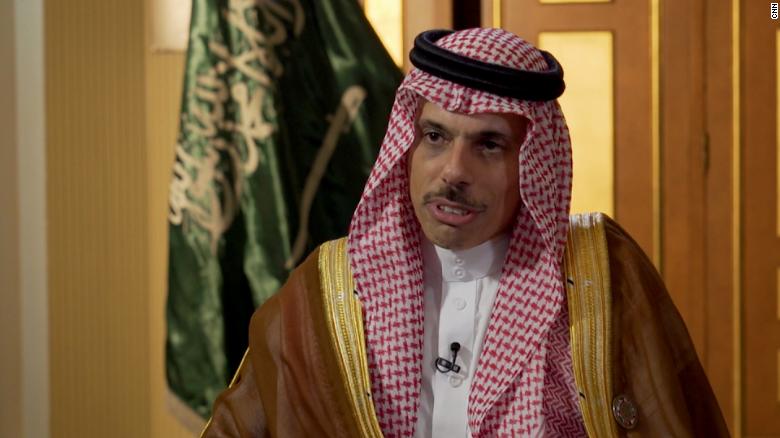 Saudi foreign minister discusses conversations with Biden about Iran