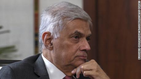 Exclusivo de CNN: El presidente interino de Sri Lanka dice que el gobierno anterior estaba "encubriendo los hechos"  sobre la crisis financiera