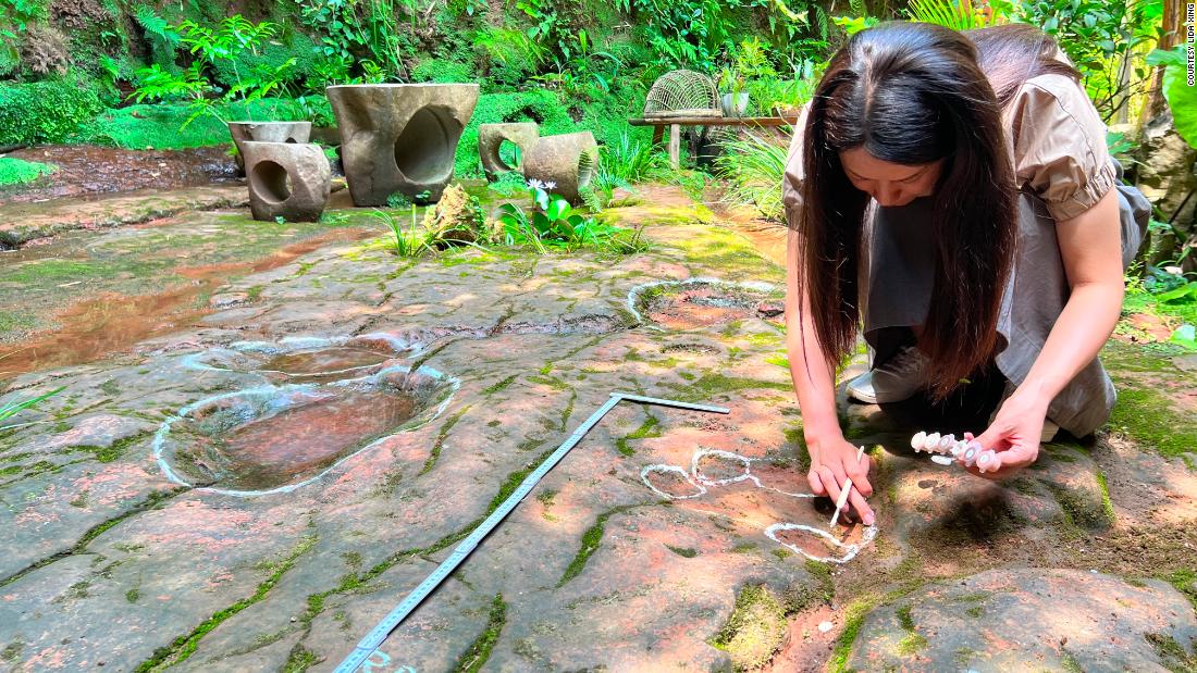 100 million-year-old dinosaur footprints found at restaurant in China