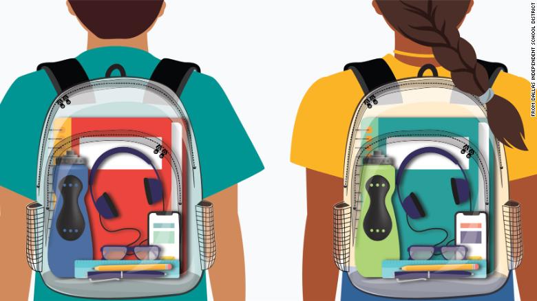 Dallas joins other Texas school districts in requiring clear or mesh backpacks after Uvalde massacre