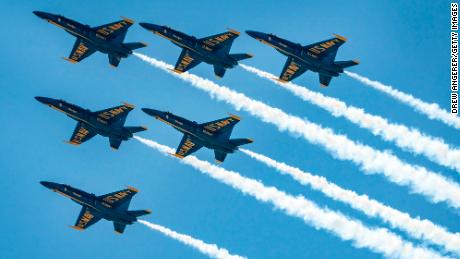 Blue Angels select first female fighter jet demonstration pilot