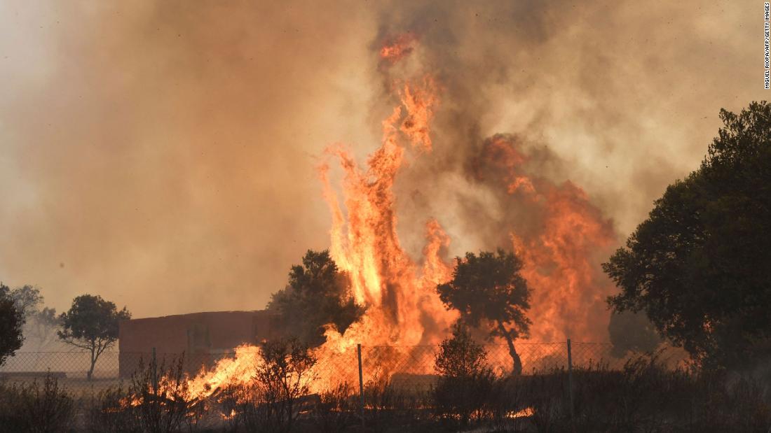 Deadly heat wave and wildfires grip Europe