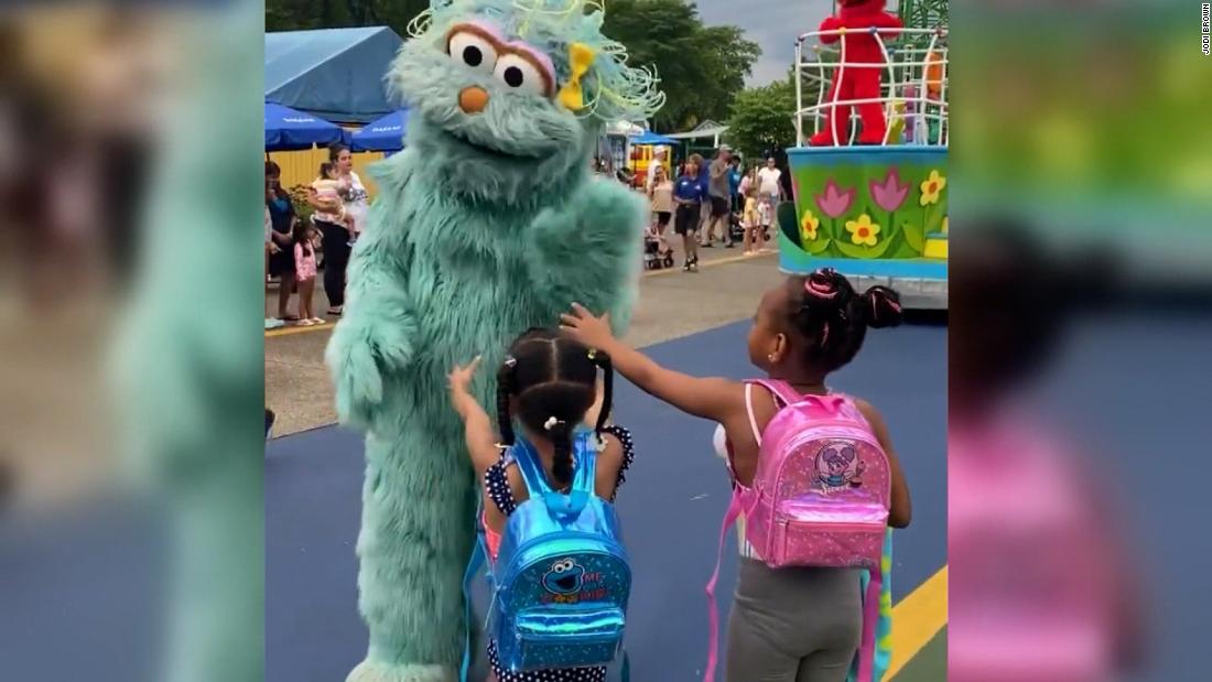 ‘Disgusting and unbelievable’: Mom who says daughter and niece were ignored by Sesame Place character speaks out – CNN Video