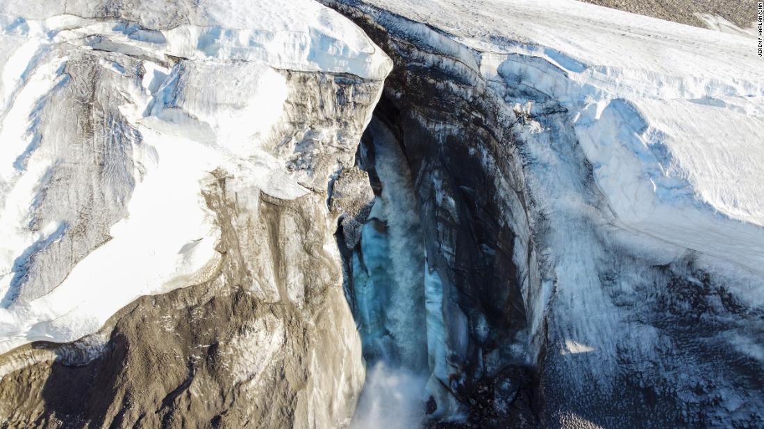 El hielo de Groenlandia que se derritió el fin de semana pasado podría ...