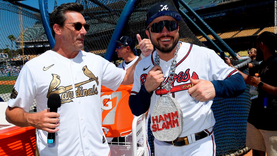 Jon Hamm tried to make ‘Hamm Slamm’ a thing at the MLB All-Star Game