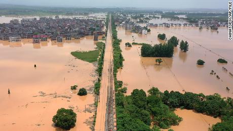 China endures extreme weather heat due to record rain and scorching heat wave