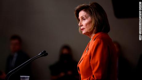 WASHINGTON, DC - JUNE 24: Speaker of the House Nancy Pelosi (D-CA) talks to repoorters minutes after the U.S. Supreme Court struck down Roe v Wade, which guaranteed a woman&#39;s right to an abortion, in the Capitol Visitors Center on June 24, 2022 in Washington, DC. The court ruled 6-3 in Dobbs v Jackson Women&#39;s Health, overturning a 50-year precedent and sending abortion regulation back to the states. &quot;Today, the Republican-controlled Supreme Court has achieved the GOP&#39;s dark and extreme goal of ripping away women&#39;s right to make their own reproductive health decisions,&quot; Pelosi said (Photo by Chip Somodevilla/Getty Images)