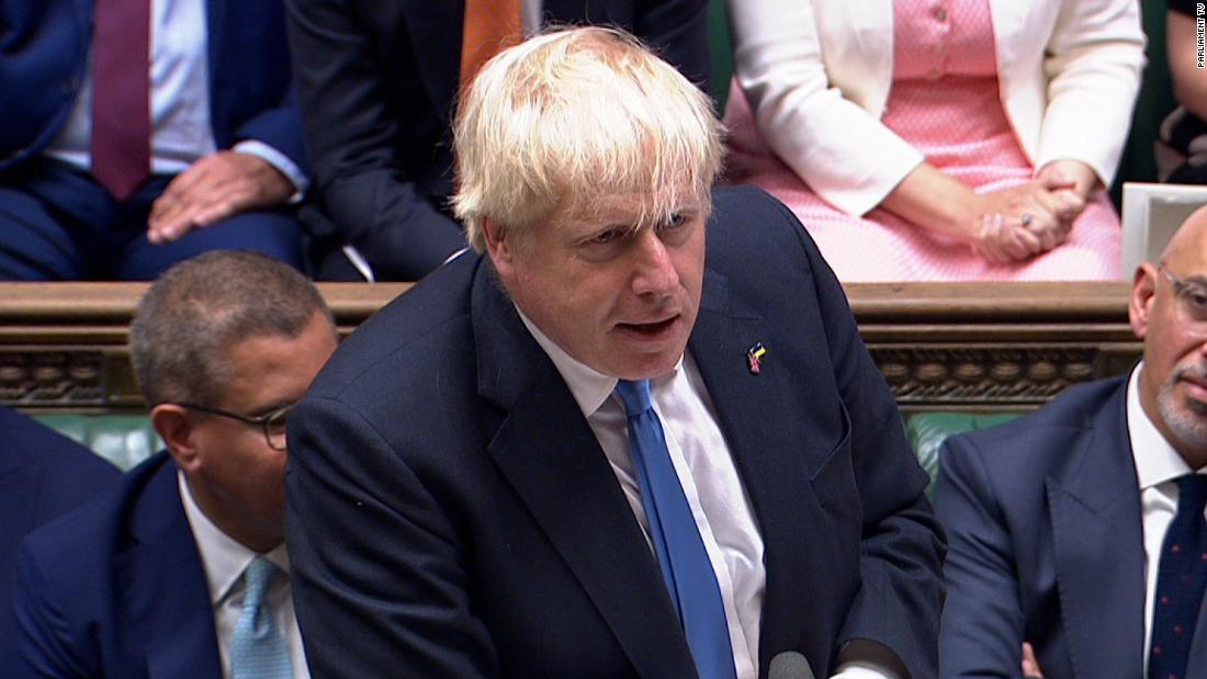 ‘Hasta la vista, baby’: Boris Johnson bows out to lawmakers’ applause – CNN Video