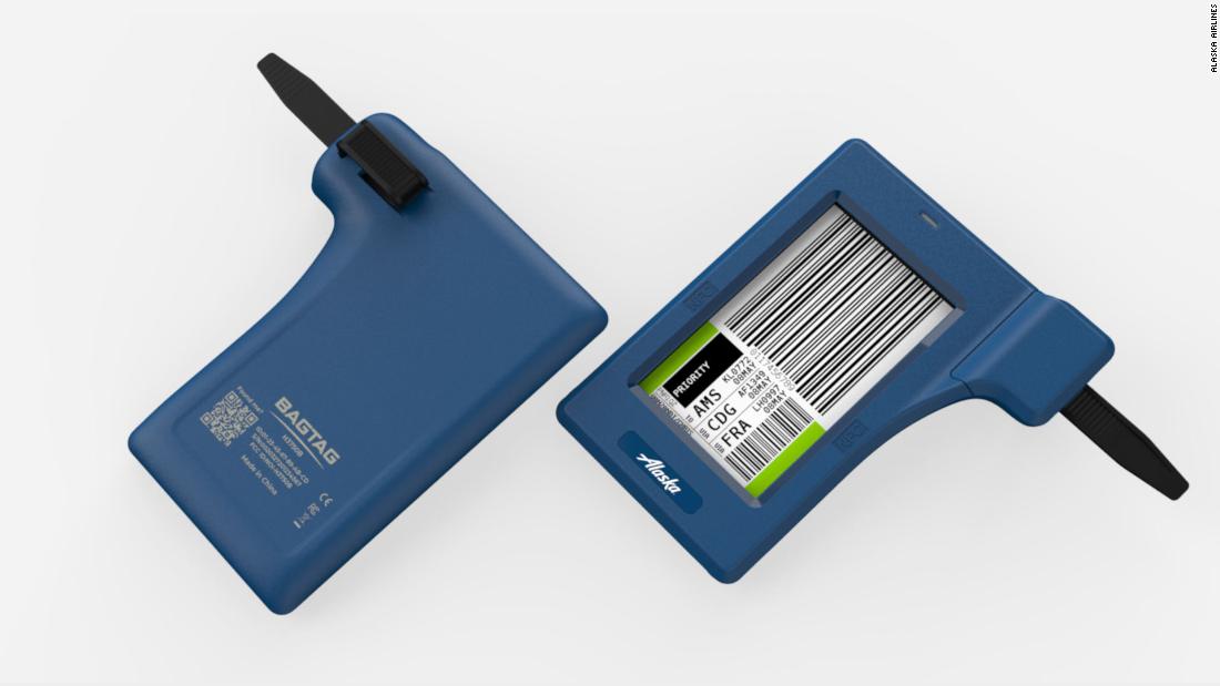 Read more about the article This airline is launching electronic bag tags to try to speed up the airport check-in process – CNN