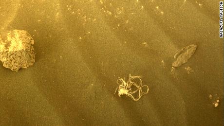 Mysterious bundle of string on Mars&#39; surface found by Perseverance rover
