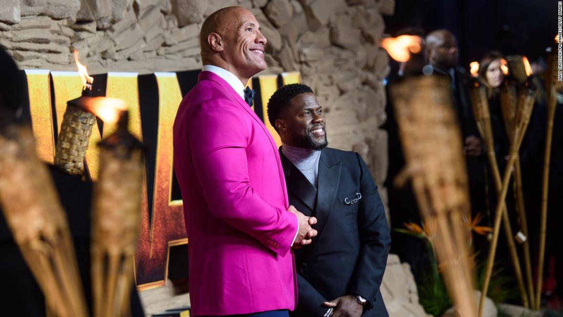 The Rock and Kevin Hart’s tortilla challenge is hilarious