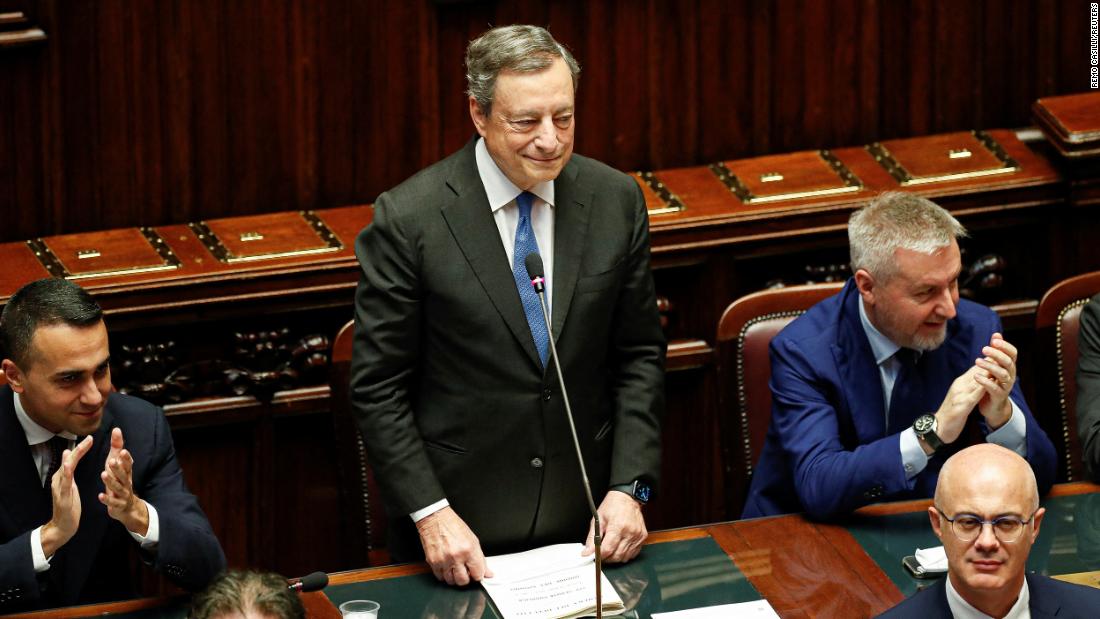 Italian Prime Minister Mario Draghi resigns as coalition collapses – CNN