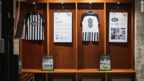 The team isn&#39;t all about football: it also engages in creative works like designing uniforms. The Nutty FC kit was displayed at the 2021 Capo Football Exhibition.