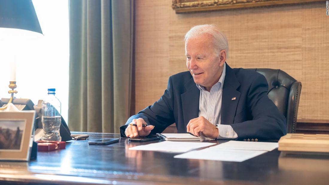 Biden improving but taking additional medication to treat Covid White House doctor says – CNN