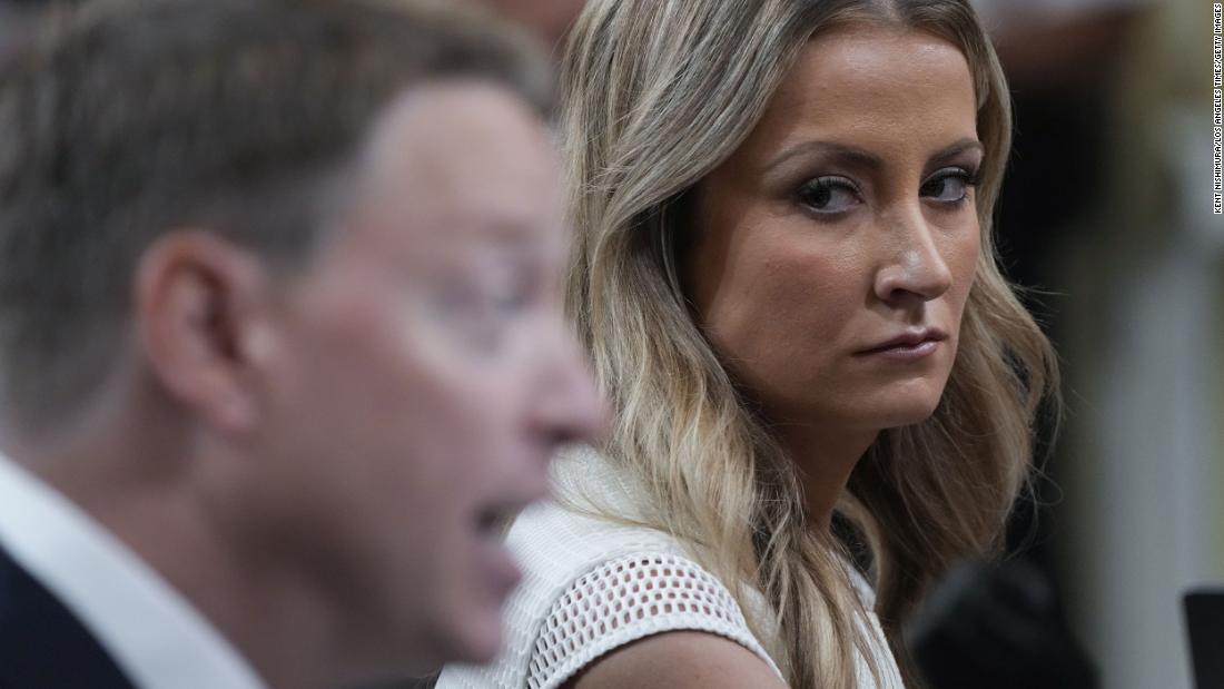Former White House deputy press secretary Sarah Matthews watches as former deputy national security adviser Matt Pottinger testifies during the July 21 hearing. Pottinger served on Trump&#39;s National Security Council before resigning in the immediate aftermath of the January 6 attack. &lt;a href=&quot;https://www.cnn.com/politics/live-news/january-6-hearings-july-21/h_9676c86c81e96d41349dbba7e7312644&quot; target=&quot;_blank&quot;&gt;In his testimony,&lt;/a&gt; he said that Trump&#39;s tweet calling Vice President Mike Pence a &quot;coward&quot; essentially was &quot;fuel being poured on the fire&quot; the day of the insurrection. &quot;I was disturbed and worried to see that the President was attacking Vice President Pence for doing his constitutional duty,&quot; Pottinger said.