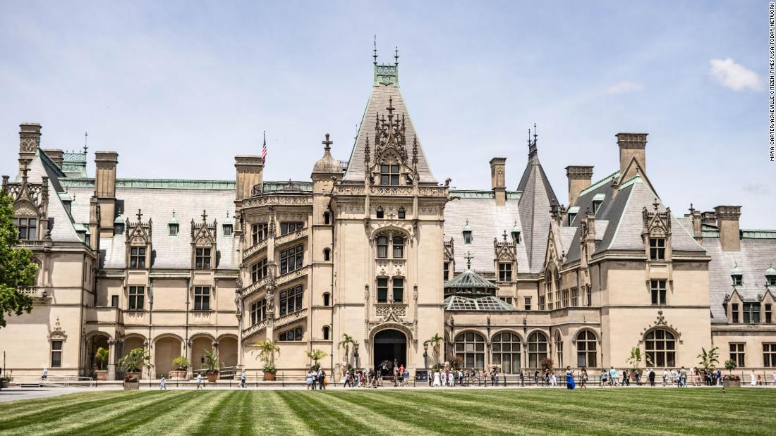 Biltmore Estate: Wife of NYC firefighter sues historic Ashville home after her husband was killed by falling tree on the property
