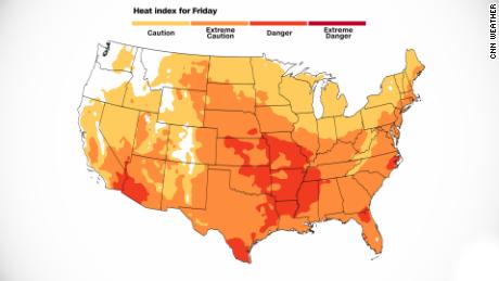 Friday Heat Index