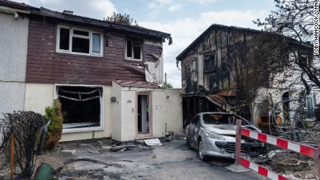 Zoya Shumanska&#39;s home in Dagenham was gutted in the blaze.