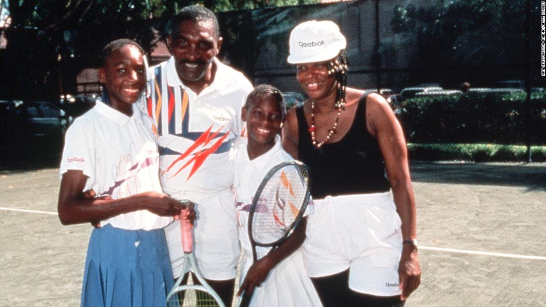 Williams&#39; father, Richard, &lt;a href=&quot;https://www.cnn.com/2015/09/11/tennis/gallery/richard-williams-serena-venus-tennis/index.html&quot; target=&quot;_blank&quot;&gt;coached her&lt;/a&gt; and her older sister, Venus, to play tennis at an early age. From left are Venus, Richard, Serena and mother Brandy.