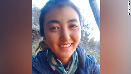 Lhamo, a farmer and livestreamer in China&#39;s Sichuan province who died in September 2020.