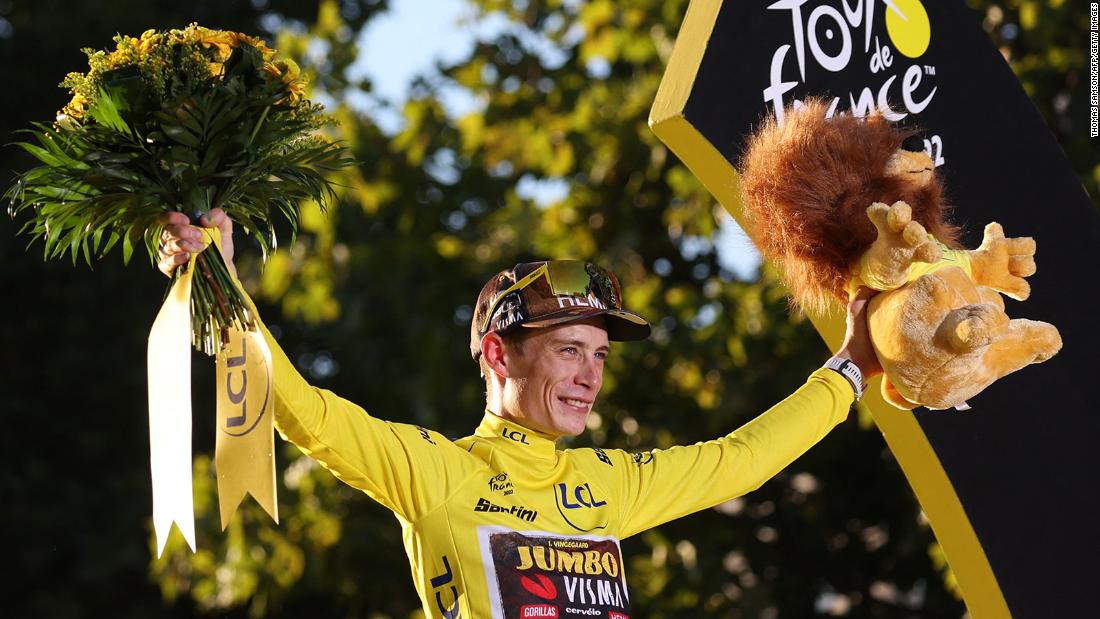 Danish cyclist Jonas Vingegaard wins his first Tour de France title – CNN