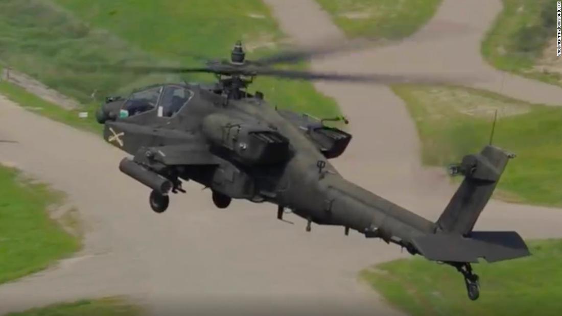 US Army helicopters hold first live-fire drills in South Korea since 2019